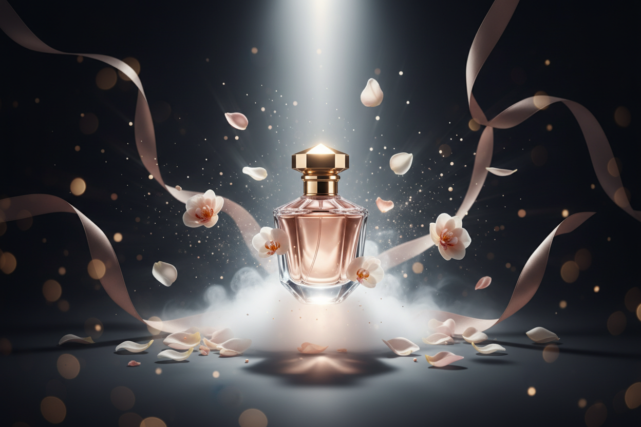 Video of launching new perfume 